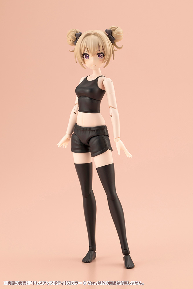 創彩少女庭園 素組品7体 ドレスアップボディ【M】｜創彩少女庭園｜美少女プラモデル