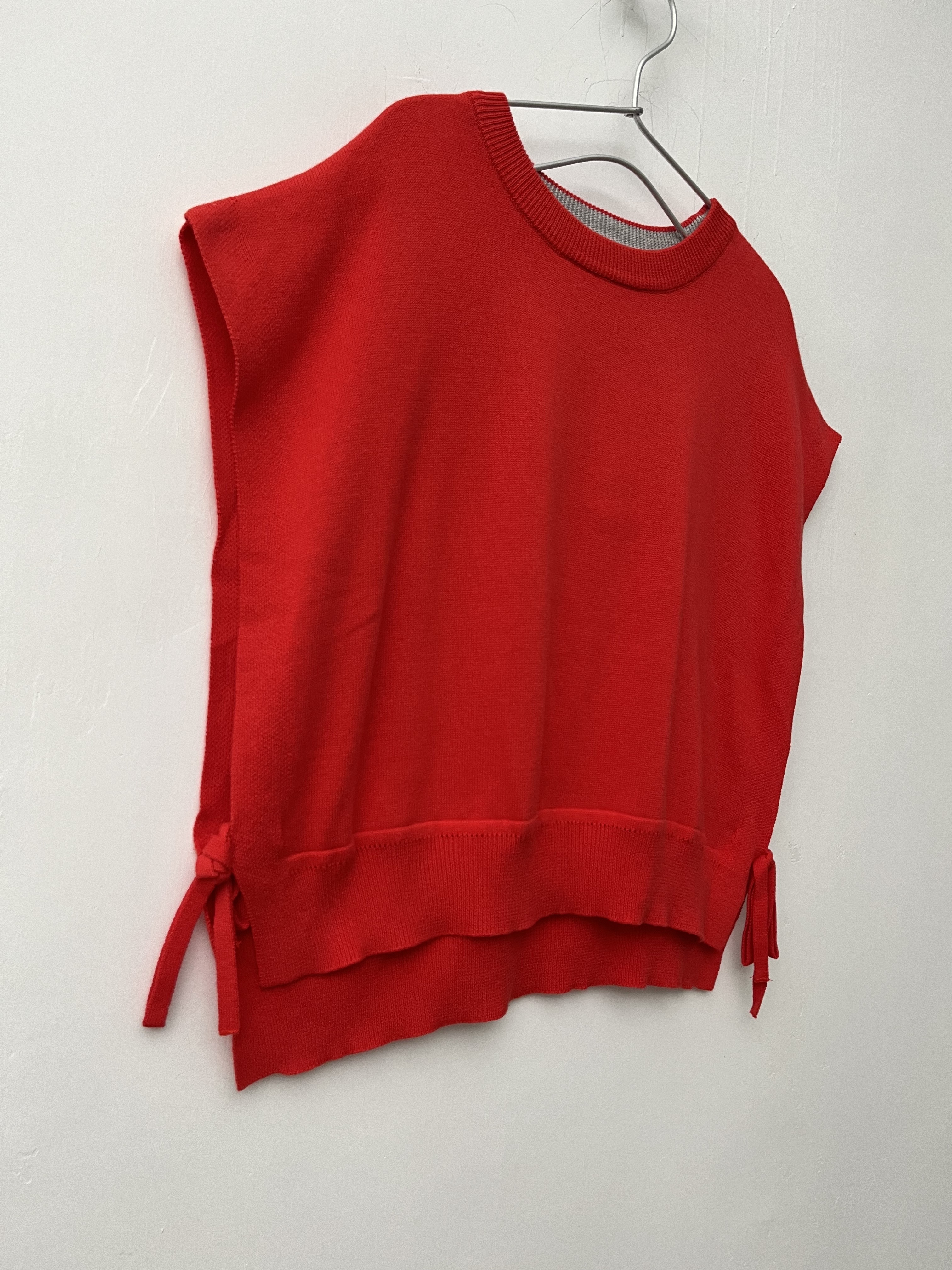 Bliss bunch紅色針織背心