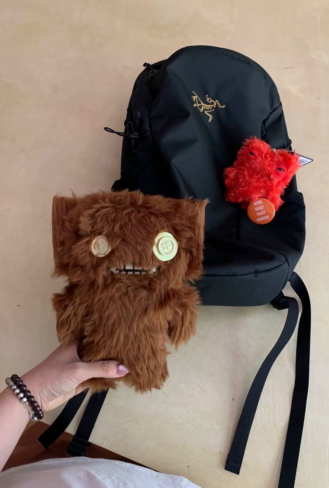 Fuggler 醜萌怪獸吊飾 放克牙寶 絨毛鑰匙圈玩偶 第五代收藏款🎁July25