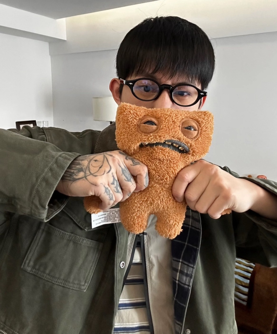 Fuggler 醜萌怪獸吊飾 放克牙寶 絨毛鑰匙圈玩偶 第五代收藏款🎁July25