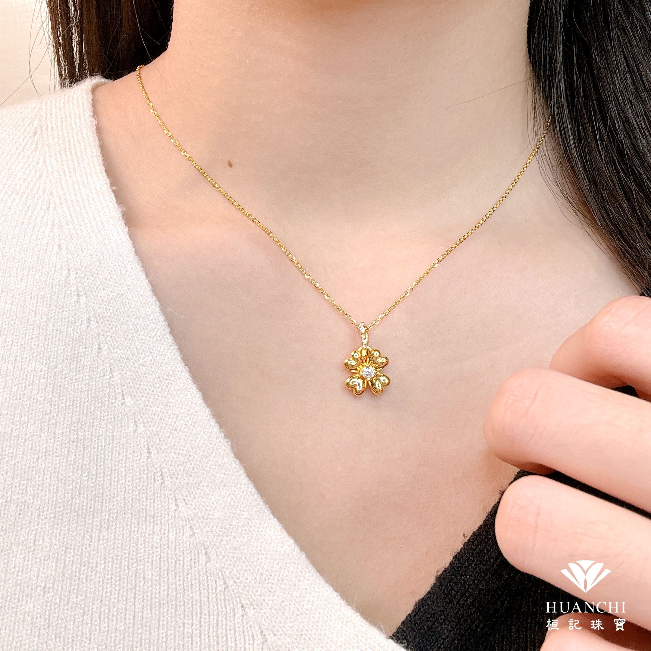 幸福時光 黃金墜子