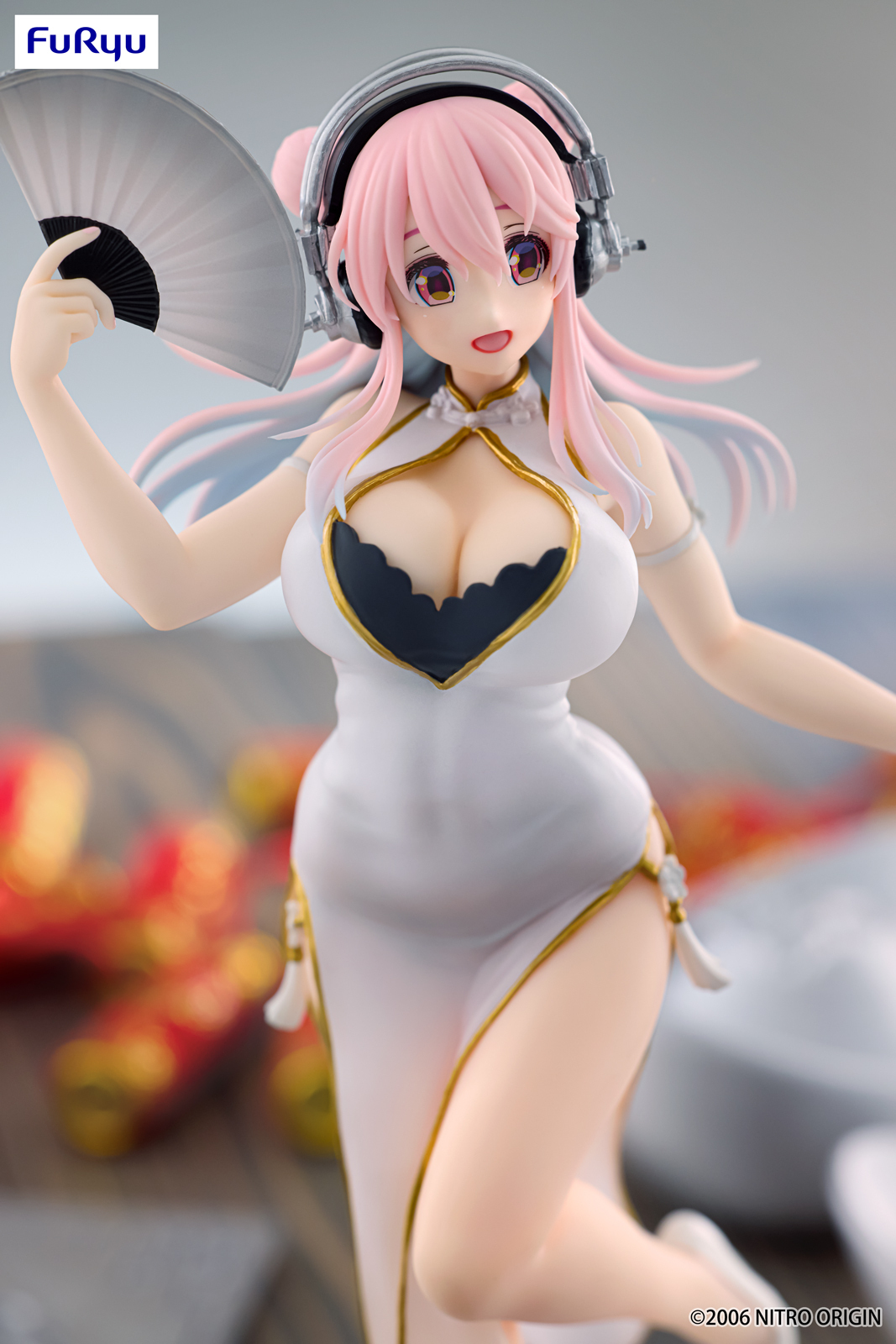 [Trio-Try-iT]《超級索尼子》超級索尼子 -白色旗袍- SUPER SONICO Trio-Try-iT Figure -White China Dress ver.-
