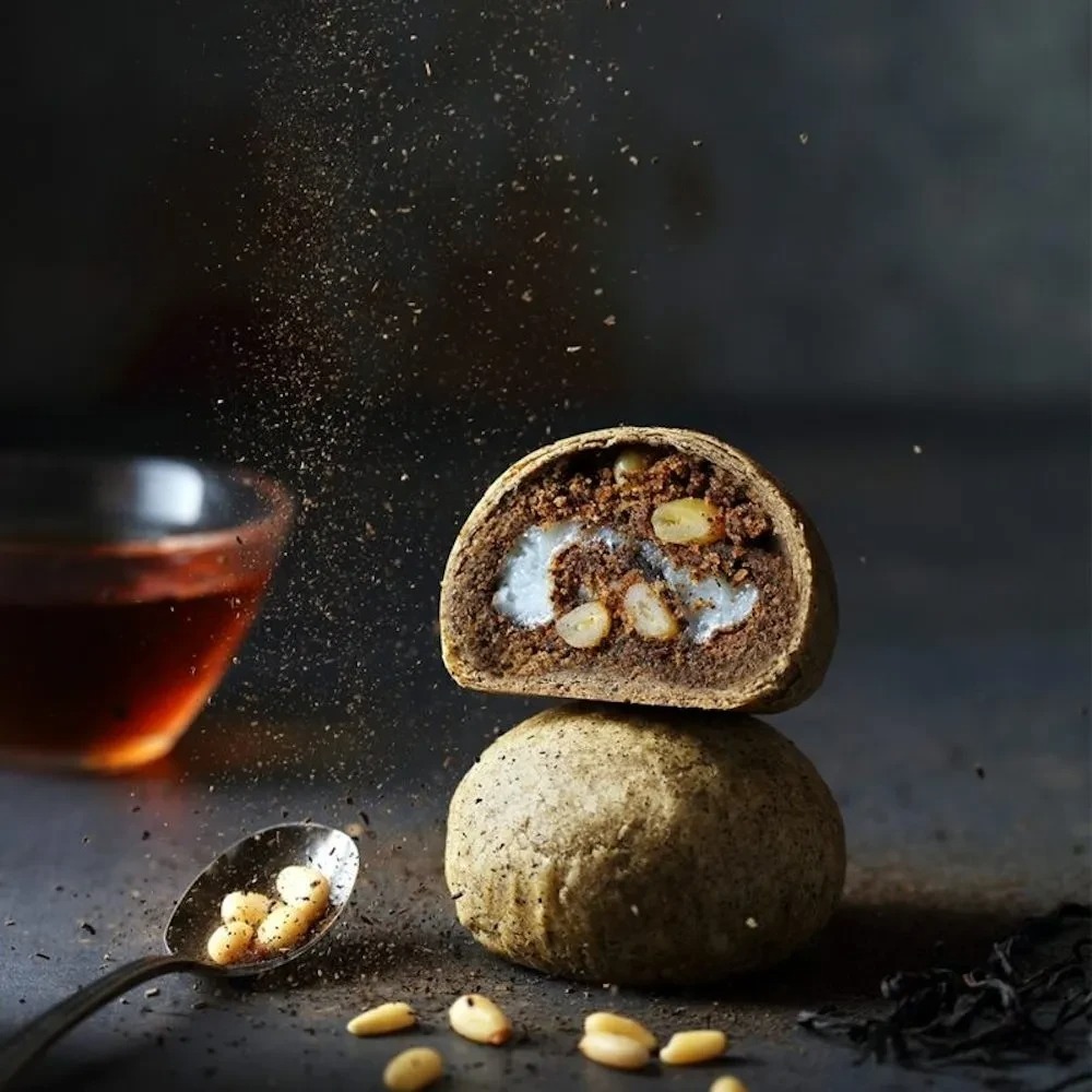 【丰丹嚴選本鋪】丰采盒 - 松子茶酥/幸福Q餅/酒藏皇妃酥 (3入)(無附提袋)