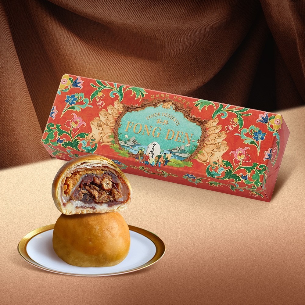 【丰丹嚴選本鋪】丰采盒 - 幸福Q餅(3入)(無附提袋)
