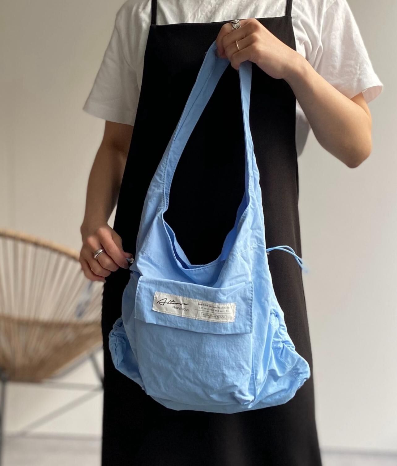 【預購】JN072910 sakishimatokyo 抽繩手提包