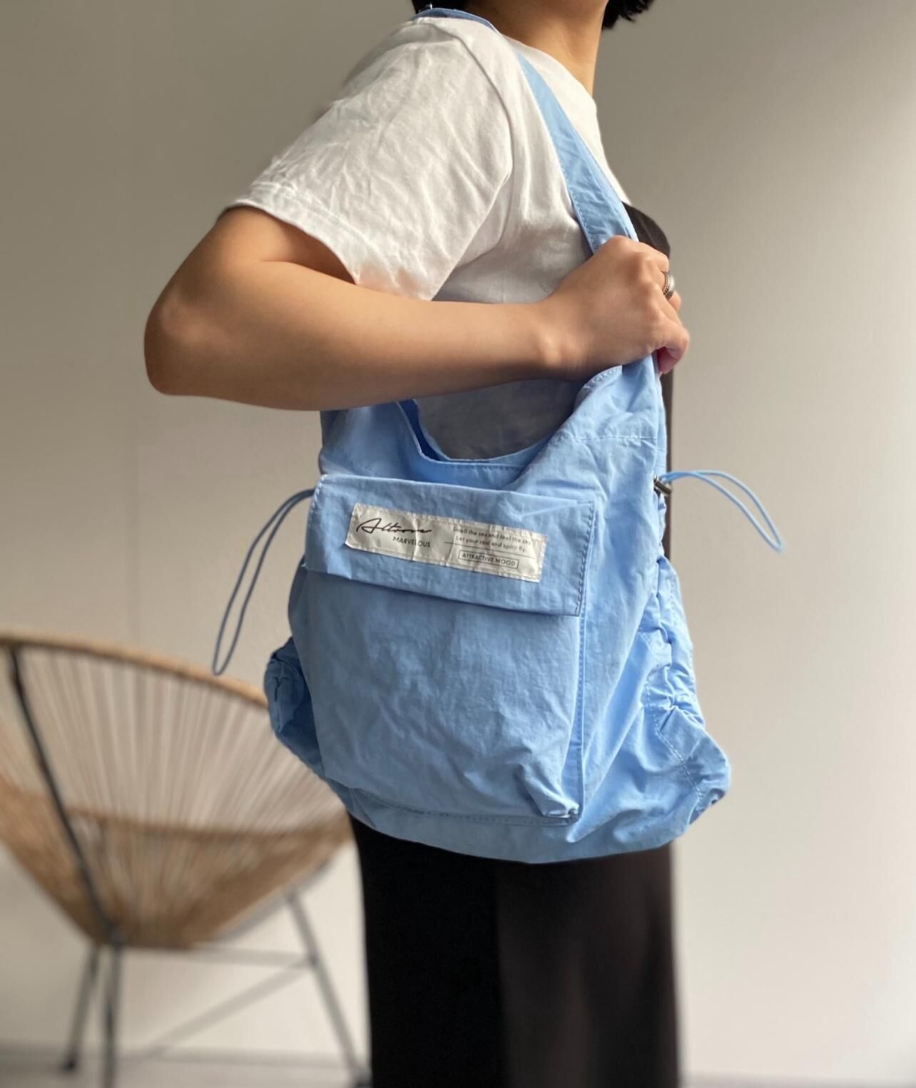 【預購】JN072910 sakishimatokyo 抽繩手提包