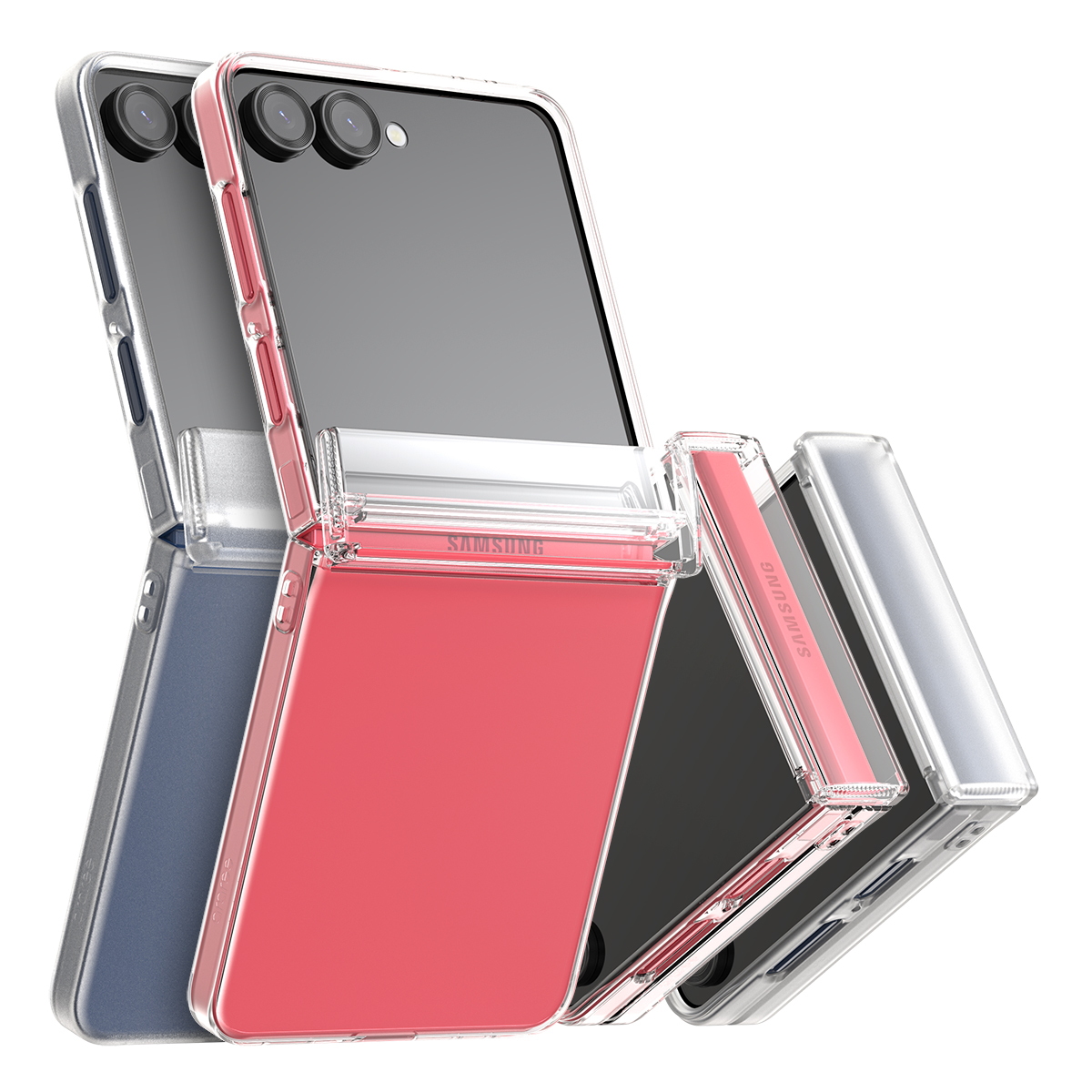 araree 韓國製 Nukin 360 全透明硬殼- Galaxy Z Flip7 | 韓國製造 香港行貨