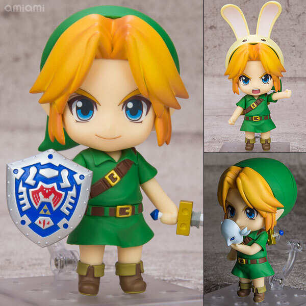 預訂12月 Good Smile Company  553 黏土人 林克 穆修拉的面具3D Ver. Nendoroid The Legend of Zelda Link Majora's Mask 3D Ver.  Pre-order