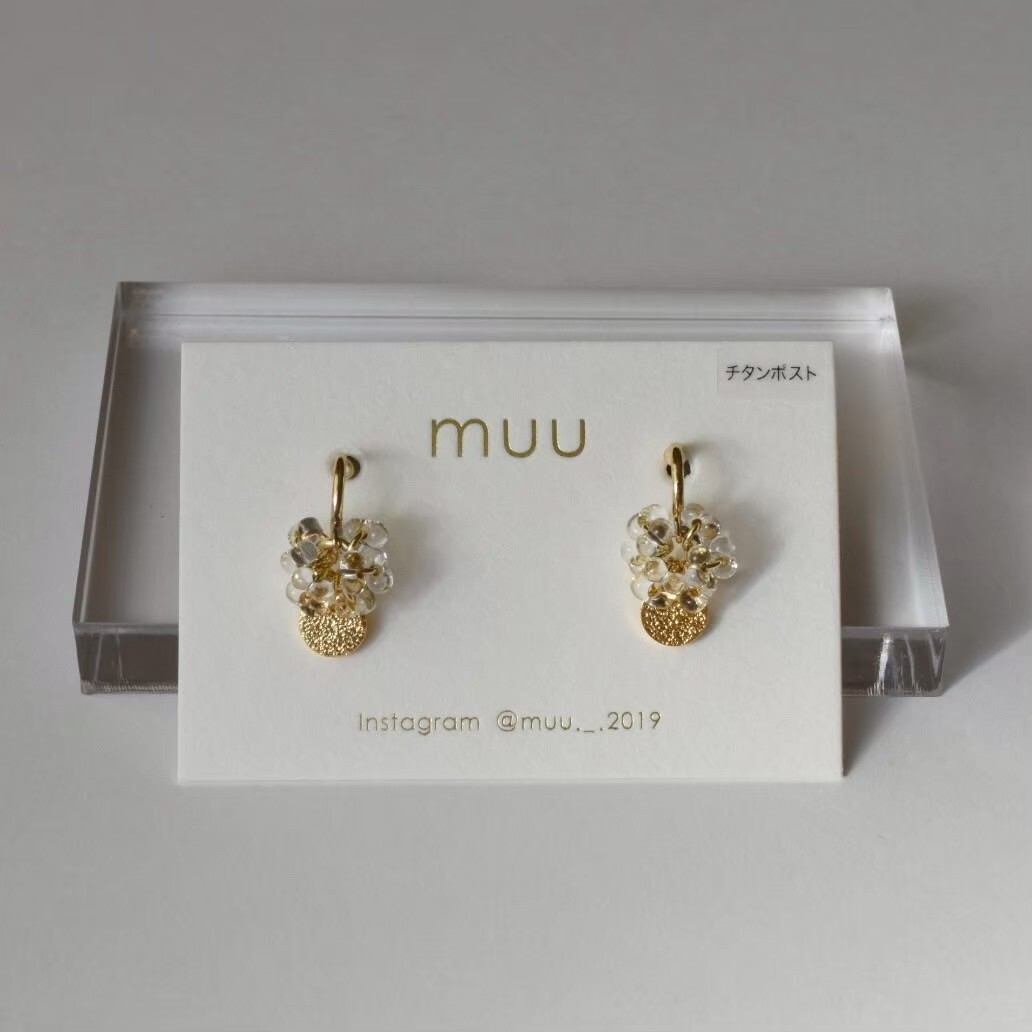 [muu] mini plate | 耳針 | NO.3