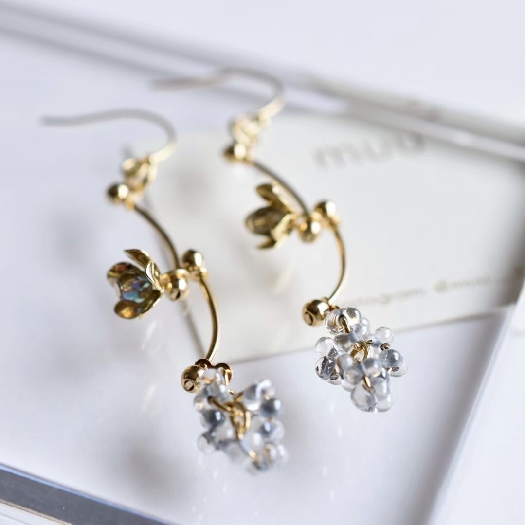 [muu] little flower | 耳針 | NO.4