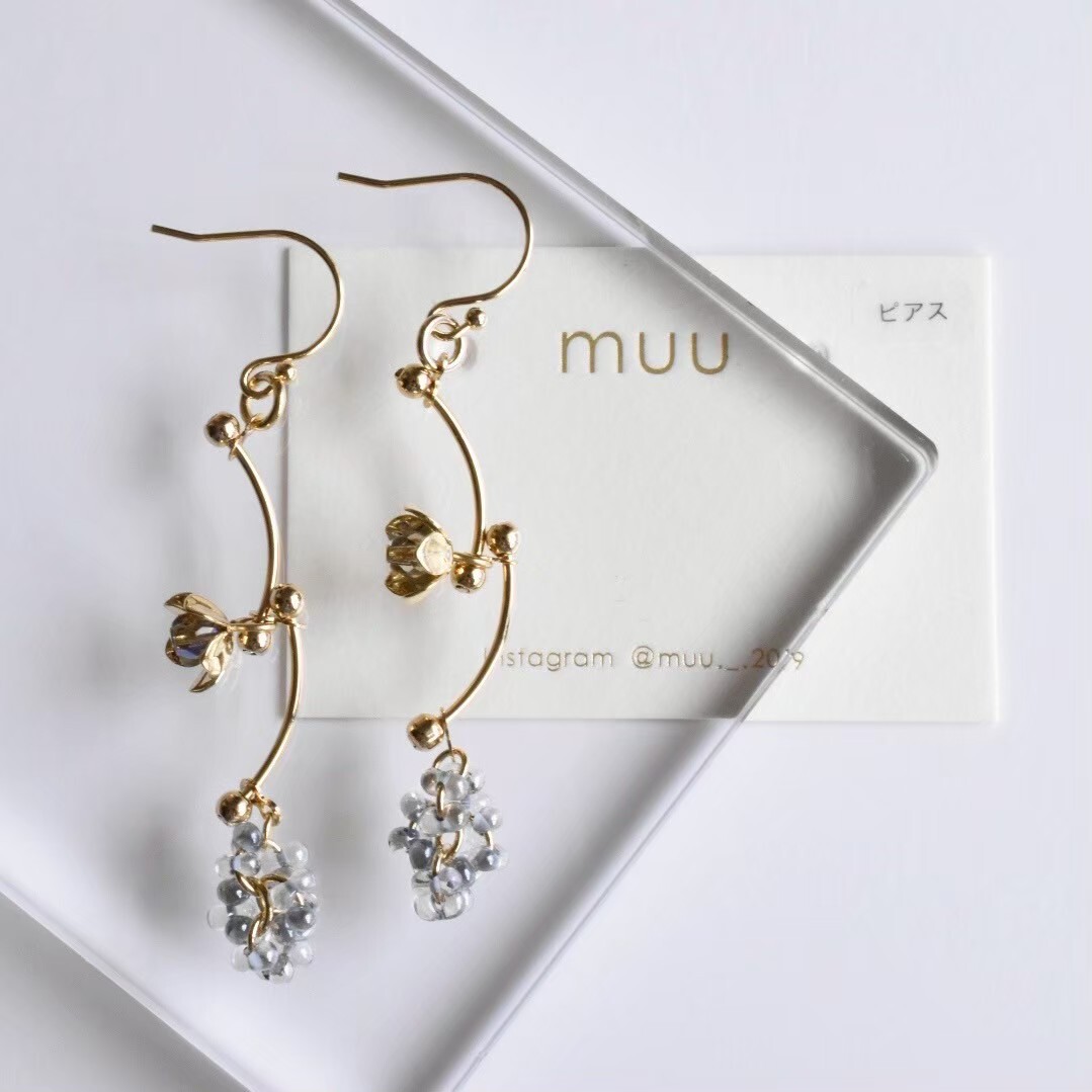 [muu] little flower | 耳針 | NO.4