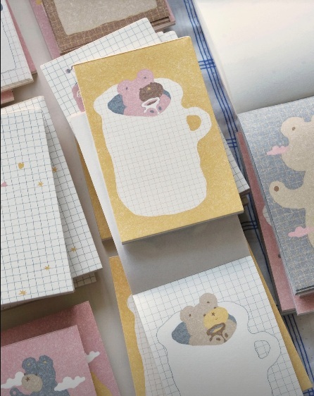 手的溫度Bighands．Rainy Days 便簽本 MEMO 共五款 <整本/綜合分裝包>