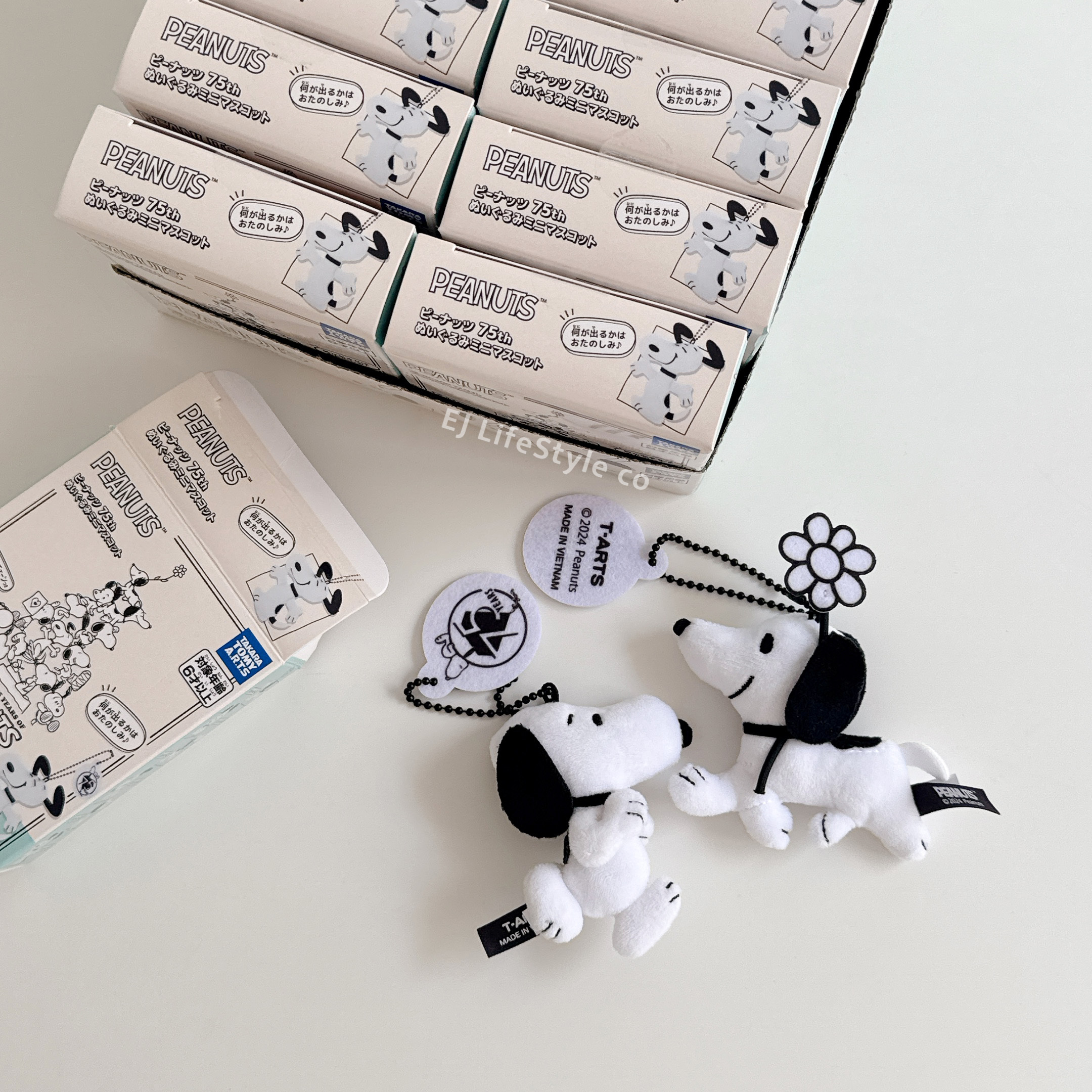 🇯🇵 SNOOPY PEANUTS 75th 吊飾盲盒 玩偶吊飾 鑰匙圈 / 現+預