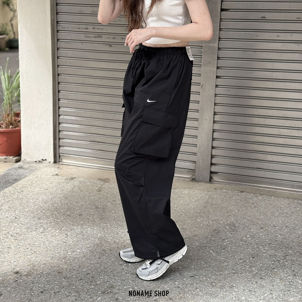 NIKE Sportswear Oversize 刺繡 小花 寬鬆 工裝 長褲 兩色 (女款)