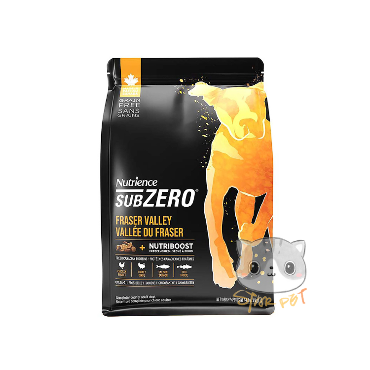 Nutrience SUBZERO FraserValley Dog Formula 10kg (22lbs)