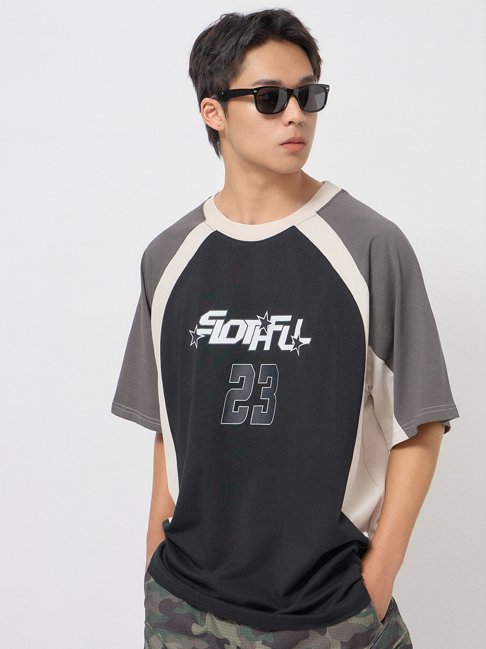 SLOTHFUL 星標23短T