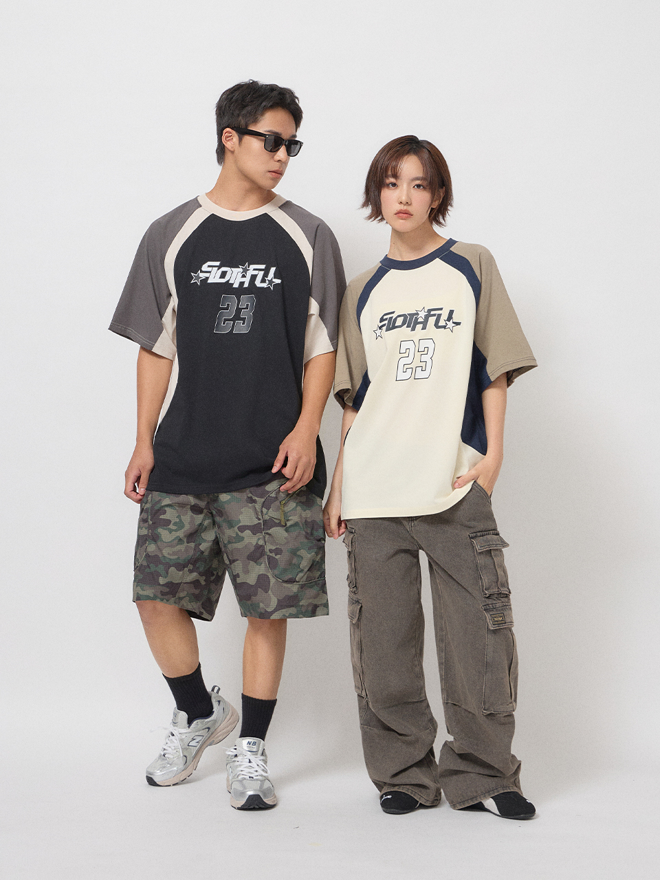 SLOTHFUL 星標23短T