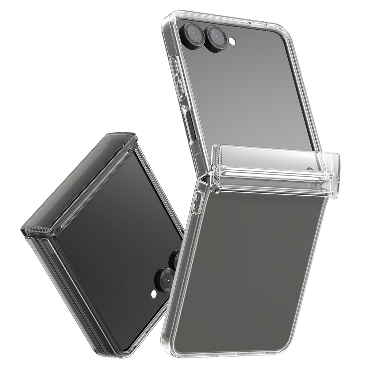 araree Duple 360 全透明混合結構防撞殼-Galaxy Z Flip 7