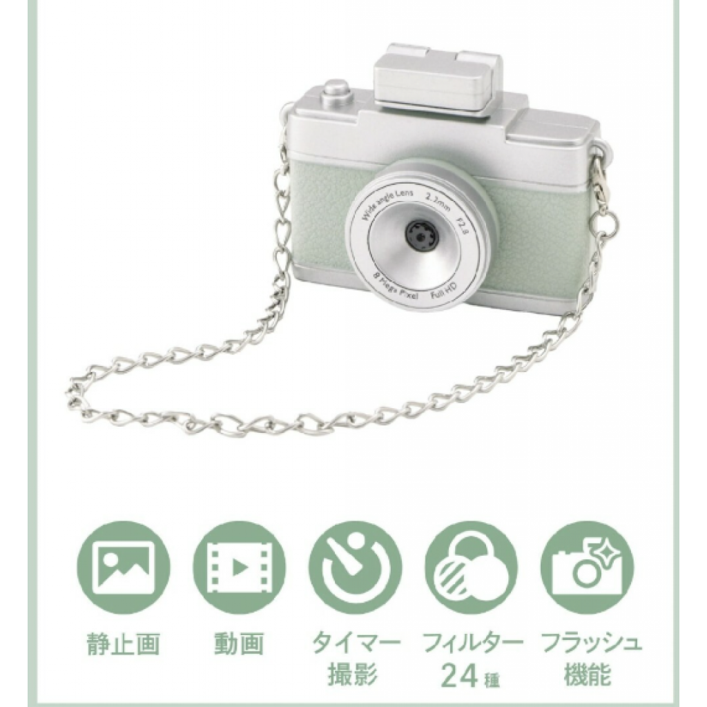 (預購商品 8/4收單)  3COINS超夯！日本女生人手一台的迷你復古相機