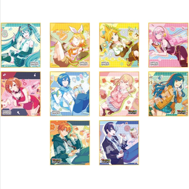 [代購][預訂] Project SEKAI Birthday 2023-2024 色紙 BOX A バーチャル・シンガー＆Vivid BAD SQUA