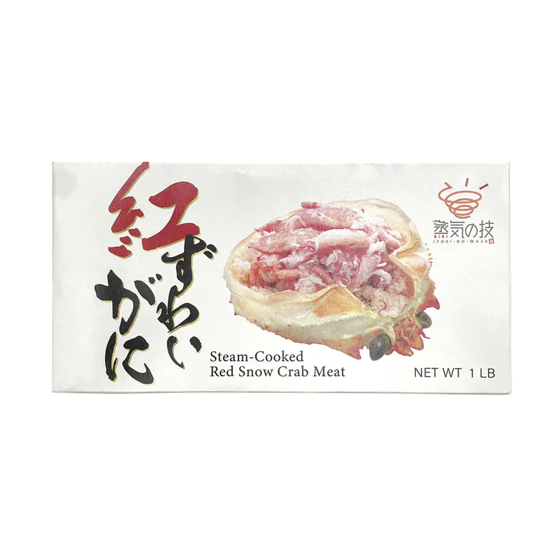 Japanese Steam-Cooked Red Snow Crab Meat 454g