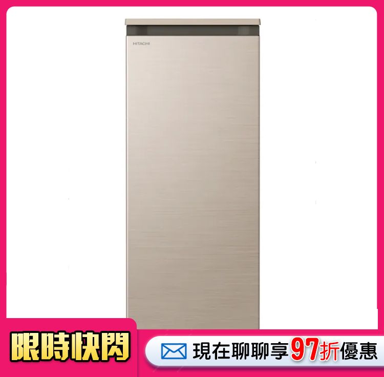 (預購)HITACHI 日立 113L 風冷無霜直立式冷藏/冷凍櫃(R-115ETW/R115ETW)