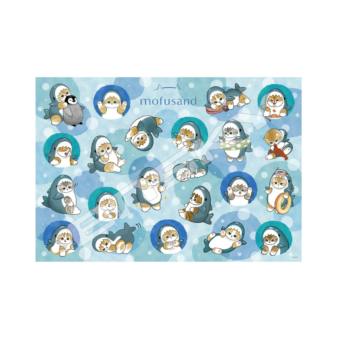 ※貓福珊迪 鯊魚系列 1000片拼圖(日本限量)