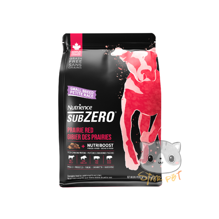 Nutrience SUBZERO Prairie Red Dog Formula 1.8kg (4lbs)