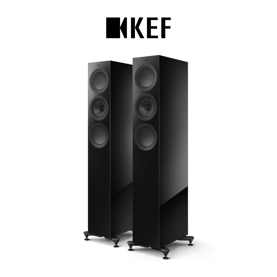 KEF R5 Meta小型三音路落地式揚聲器