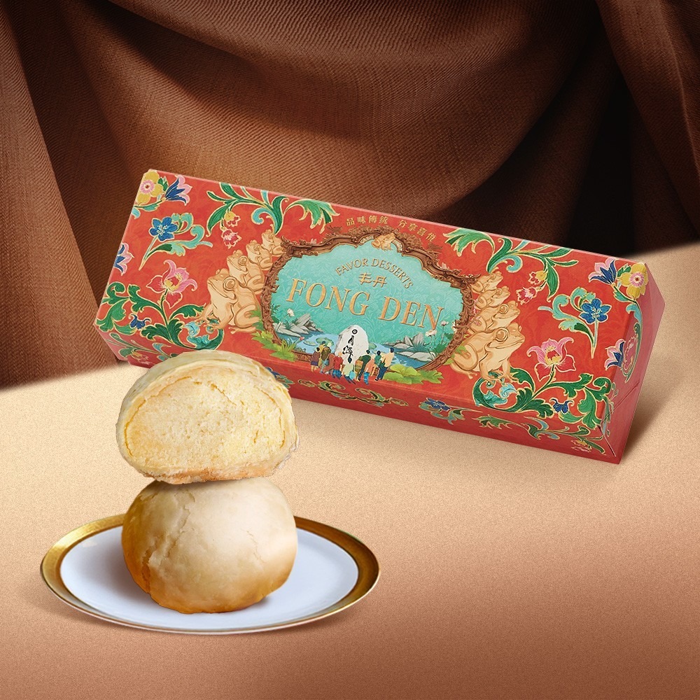 【丰丹嚴選本鋪】丰采盒 - 小月餅(3入)(無附提袋)