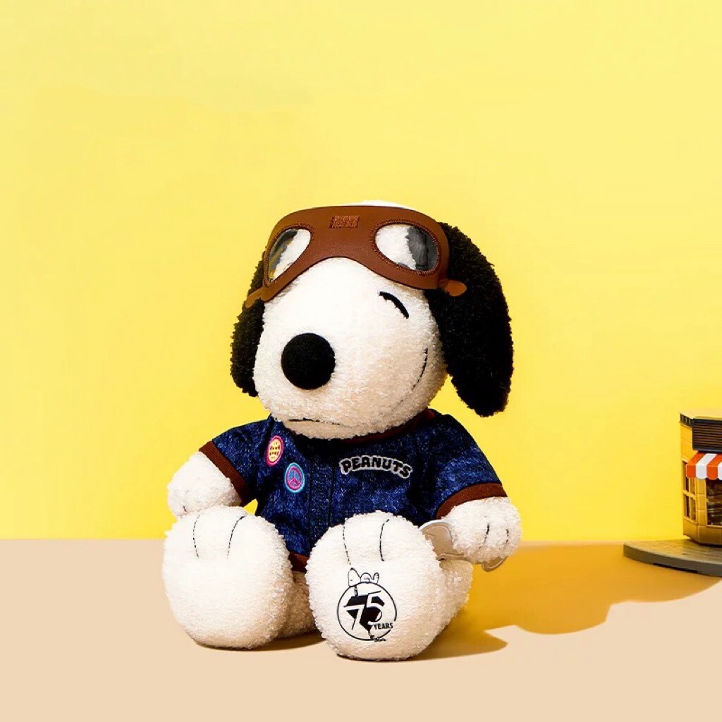 PEANUTS 75週年系列 史努比維修員 毛絨玩偶