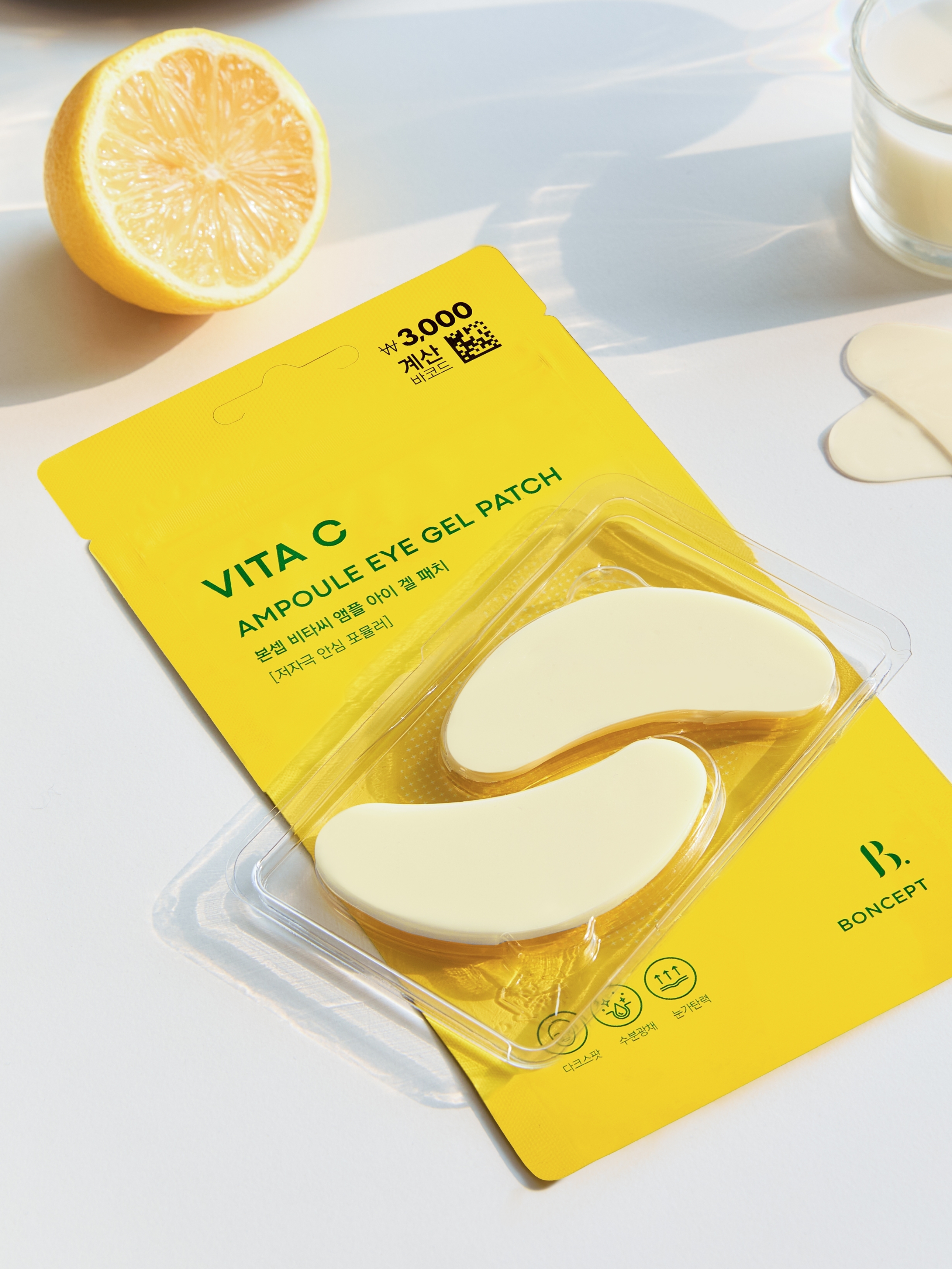 BONCEPT by TonyMoly Vita C Ampoule Eye Gel Patch [12PCS]