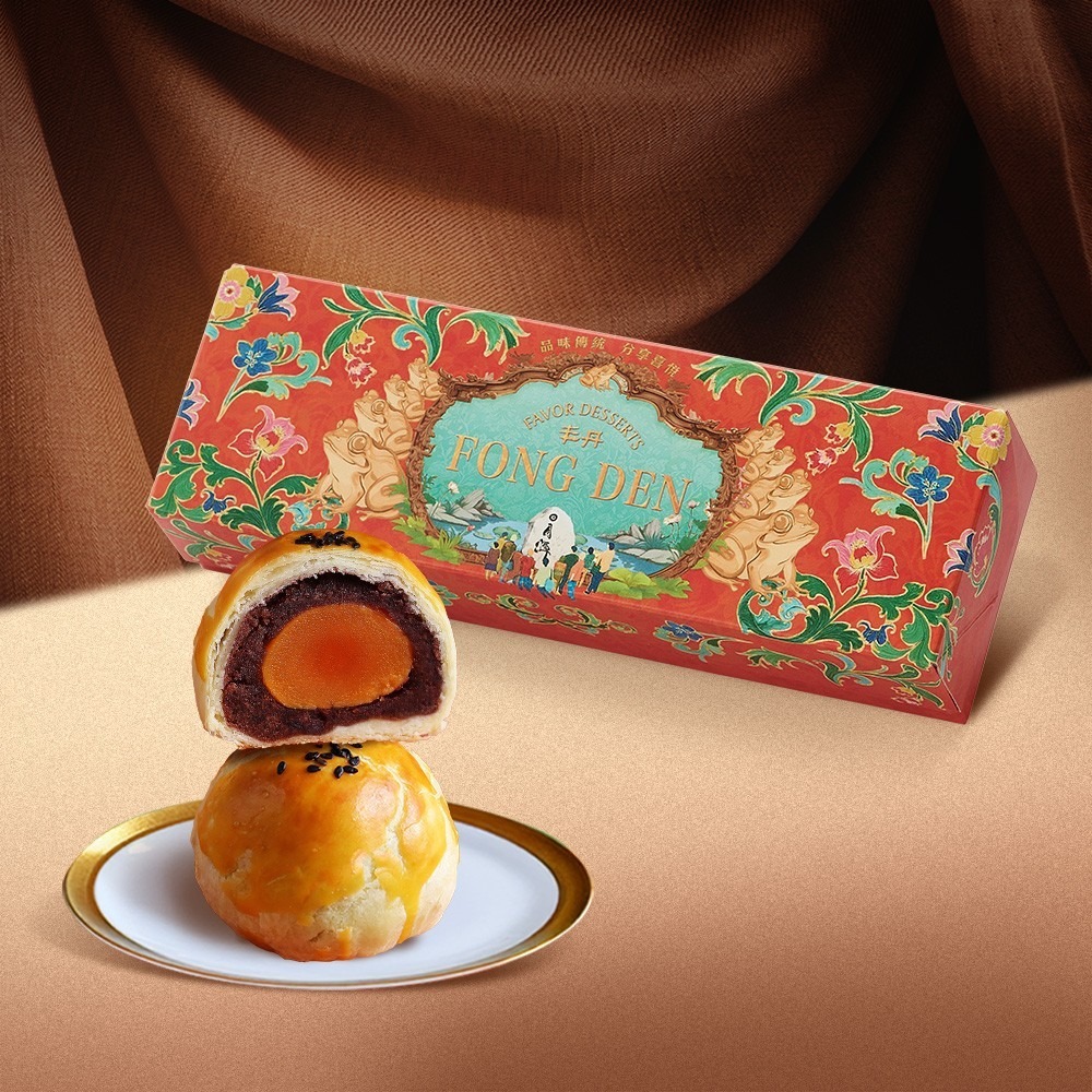 【丰丹嚴選本鋪】丰采盒 - 蛋黃酥(3入)(無附提袋)