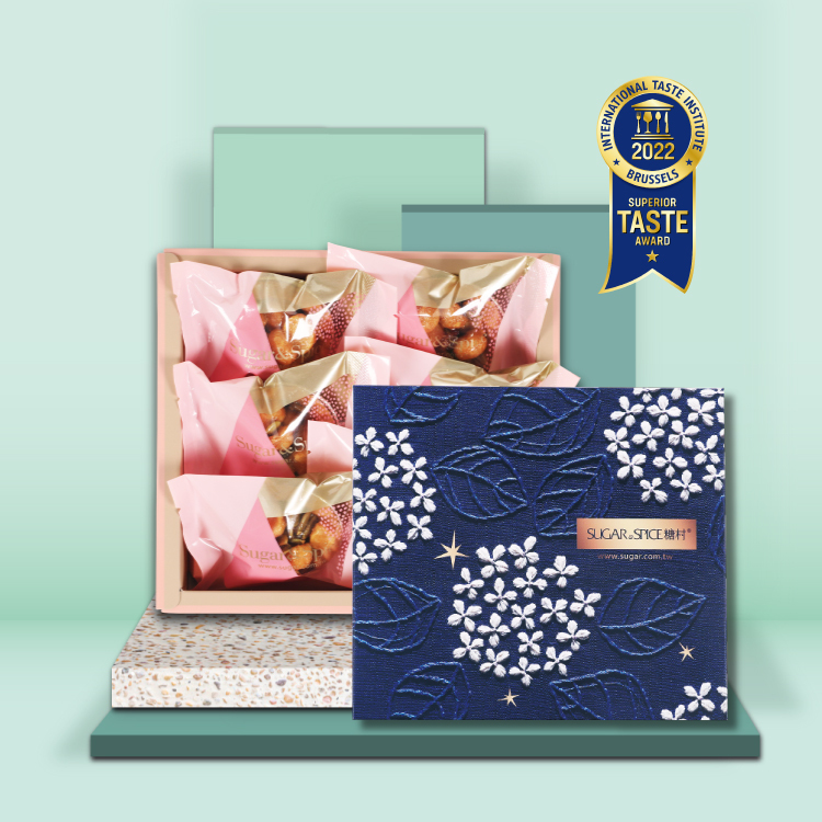 夏威夷豆豆塔6入 - 輕漾巧禮禮盒 H06-15 - 糖村