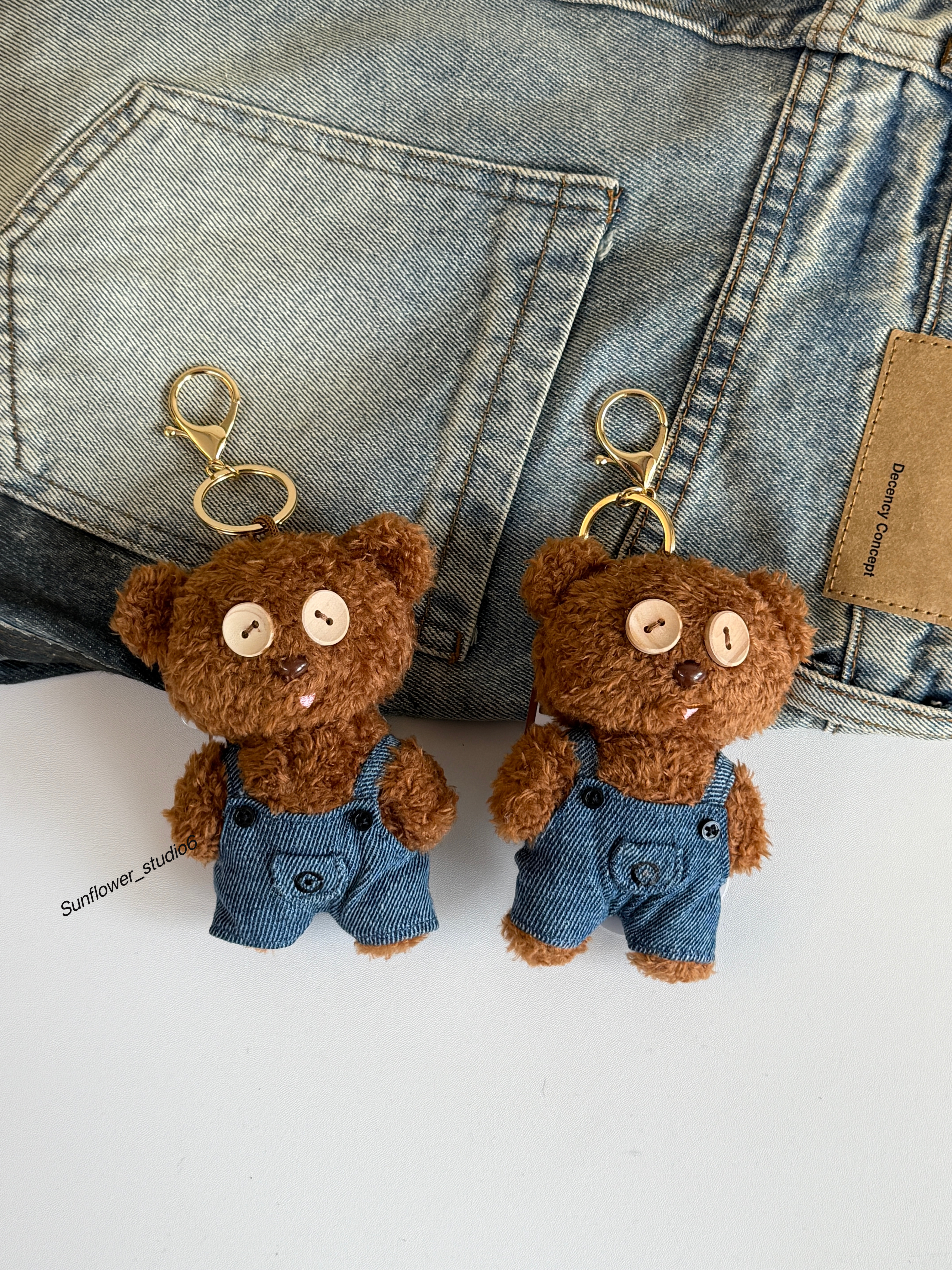 環球連線 小小兵 環球正版 Tim熊吊飾 毛絨鑰匙圈 吊飾(任買兩件7-11免運)/預購