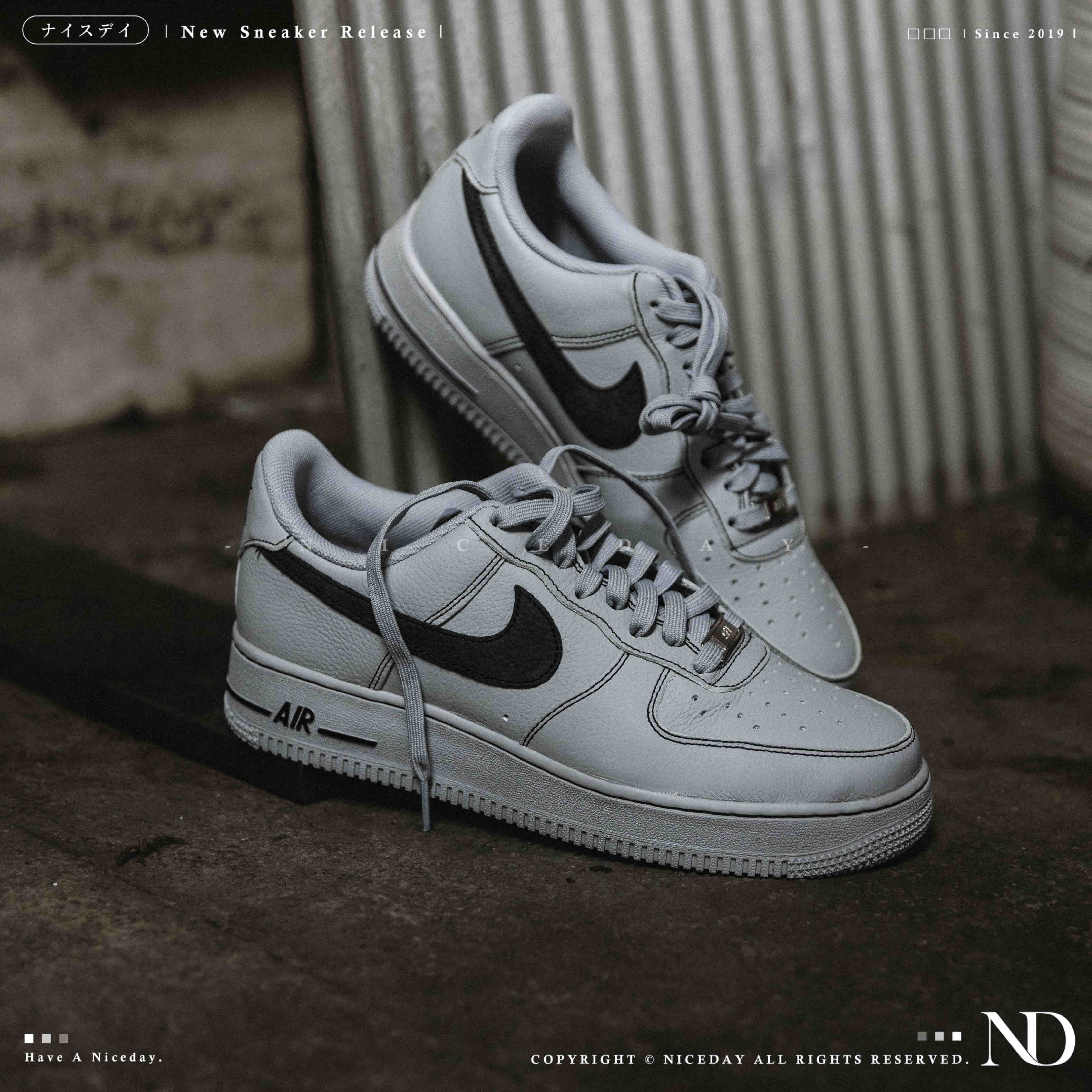 NICEDAY 代購 Nike Air Force 1 Low Wolf Grey 灰狼 灰 狼 鐵灰 灰黑 菸灰 HQ2037-004