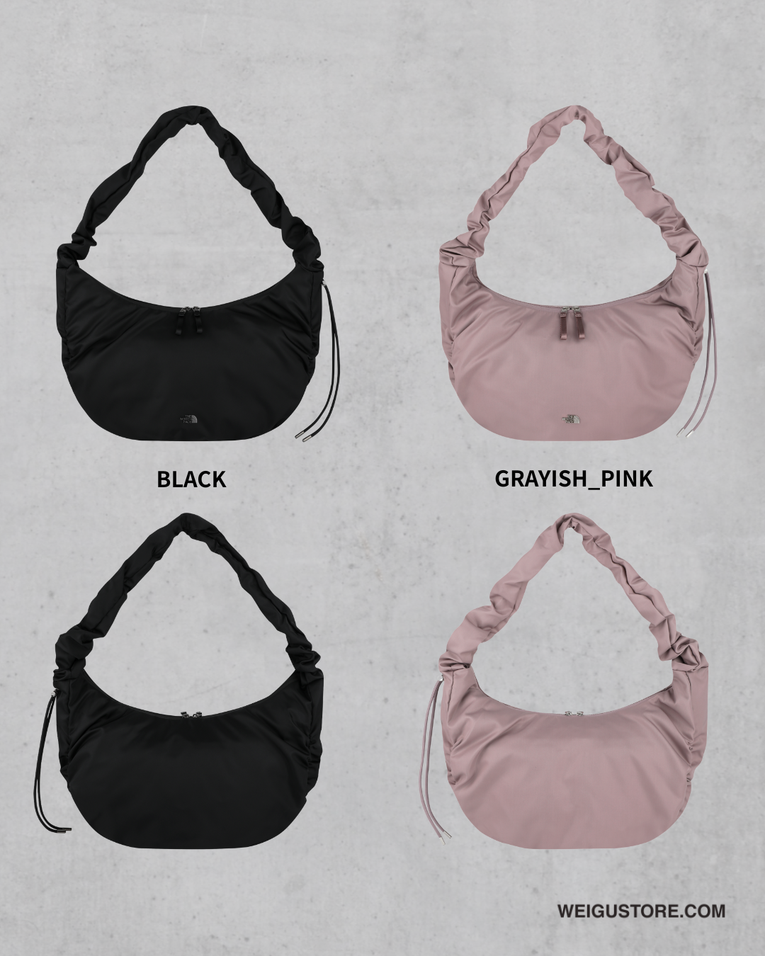 【預購】The North Face BONNEY HOBO BAG L 月牙包 雲朵包 斜背包 NN2PR66