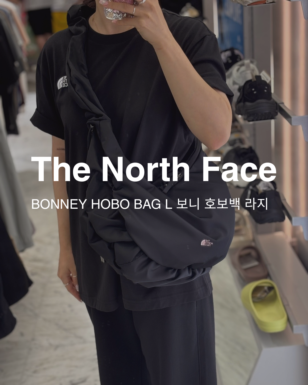 【預購】The North Face BONNEY HOBO BAG L 月牙包 雲朵包 斜背包 NN2PR66