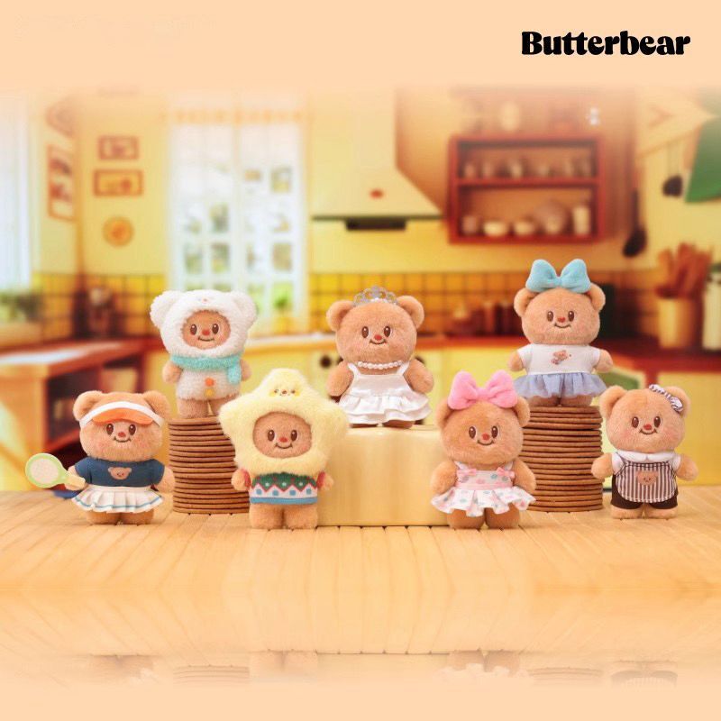 Butterbear Versatile Wardrobe Plush Blind Box