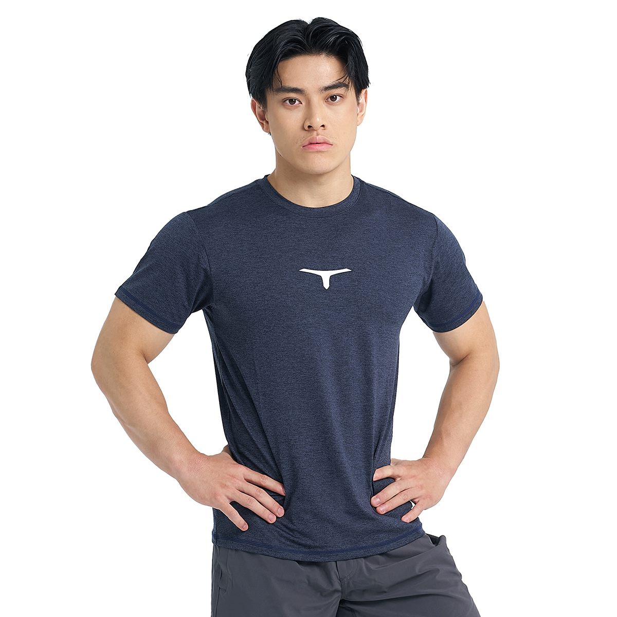 托瑪斯經典麻花男短袖（英雄藍麻花）