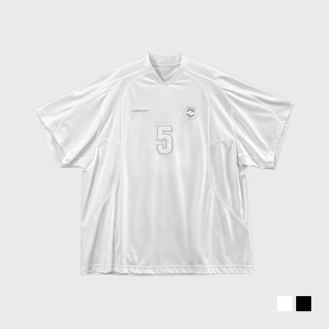 微光澤冰感刺繡球衣