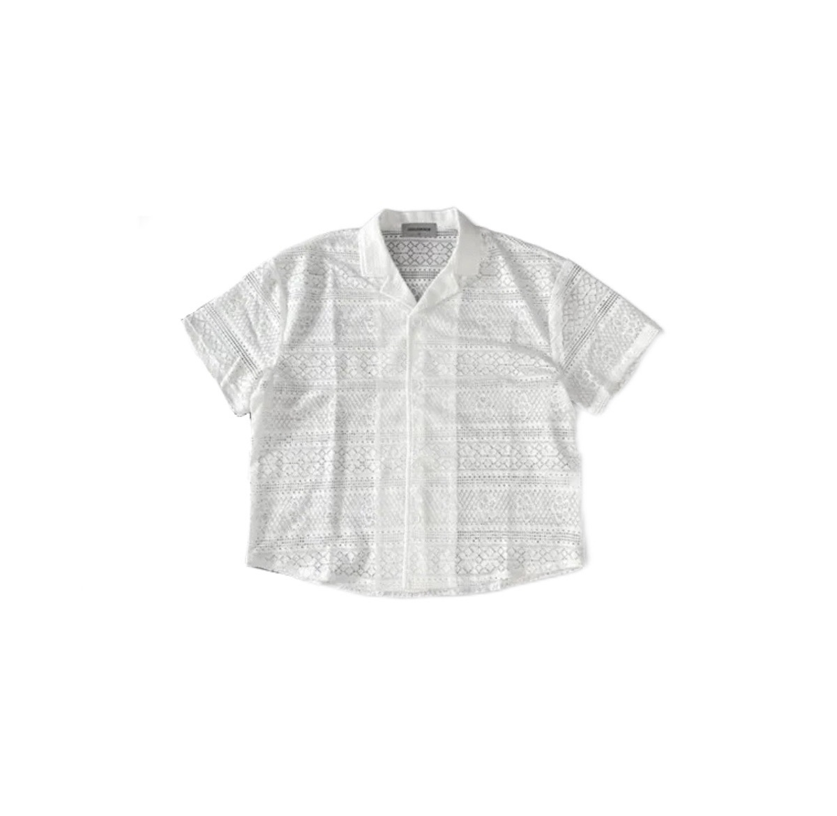 簍空海灘襯衫