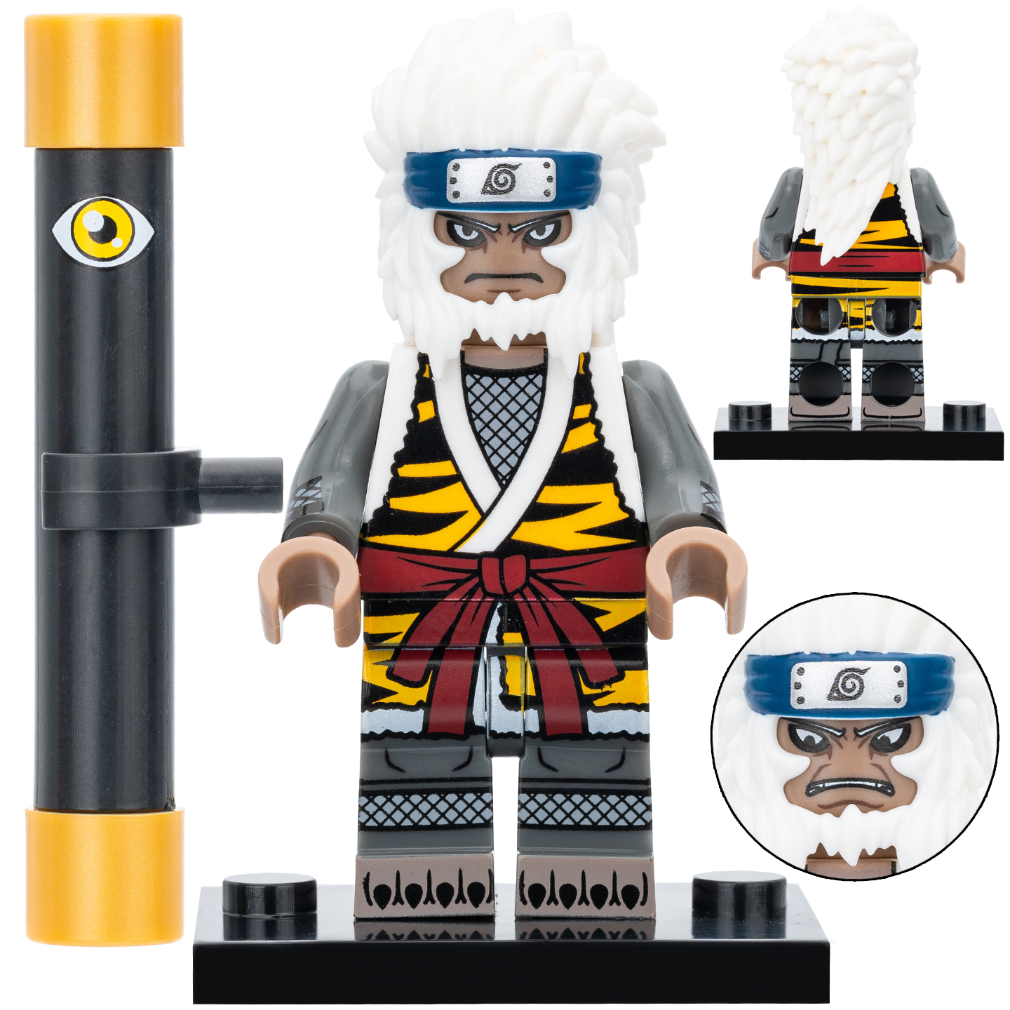 Naruto Ape Demon Custom Minifigures Fit Lego KDL840 K2258