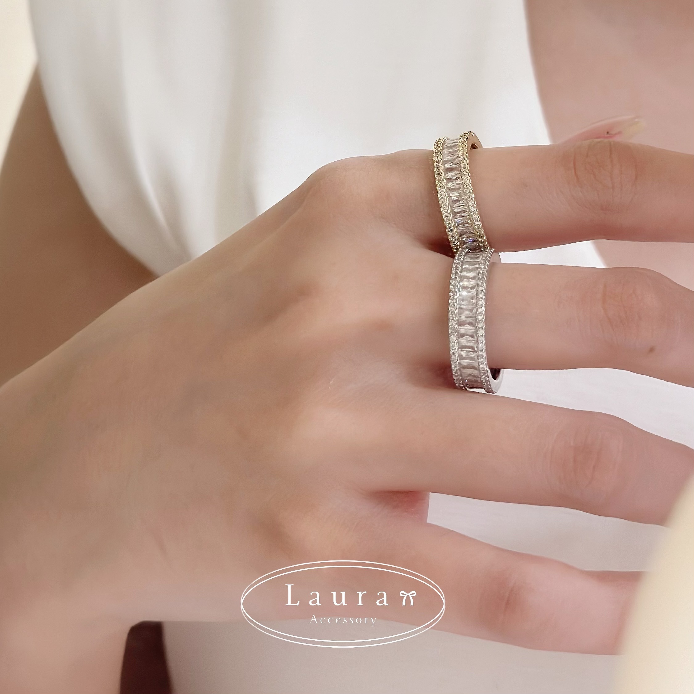 【調整戒】輕奢鋯石調整戒