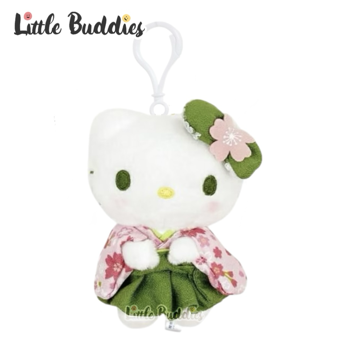 美版 Sanrio 抹茶和服造型 公仔匙扣