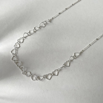 Twist heart link 項鍊