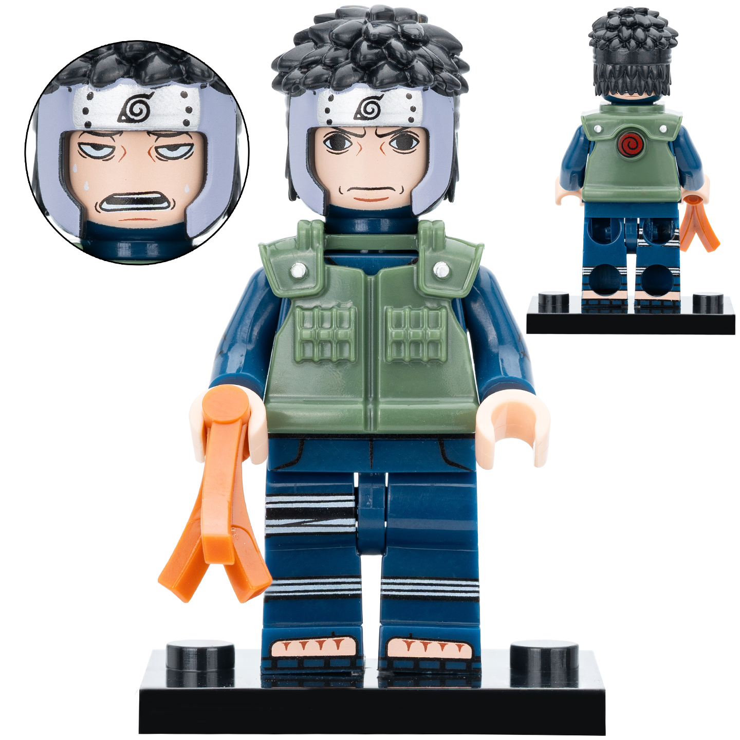 Naruto Yamato Custom Minifigures Fit Lego KDL840 K2262