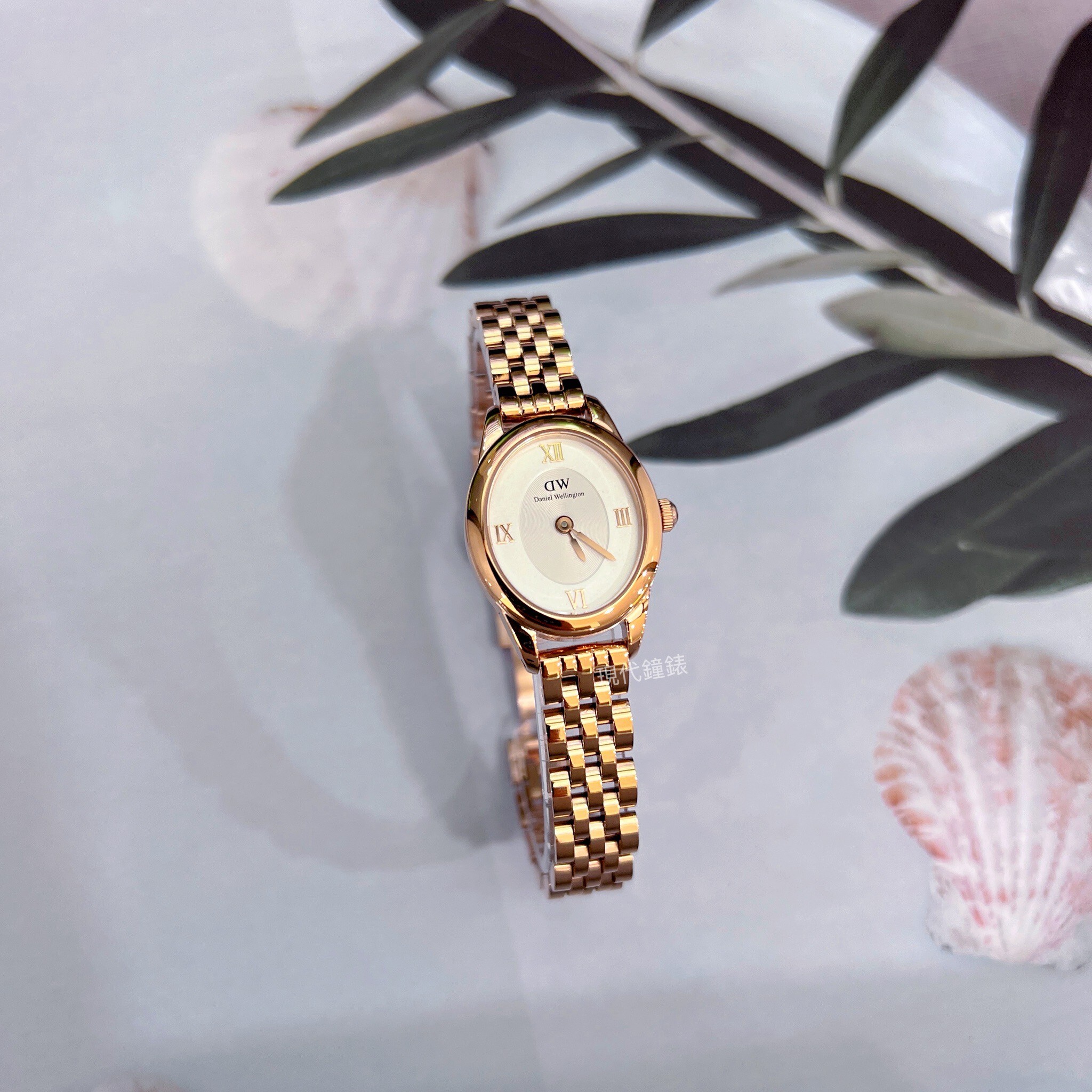 【DW Daniel Wellington】Ophelia Mini 古典橢圓女錶DW00100805 22mm 現代鐘錶