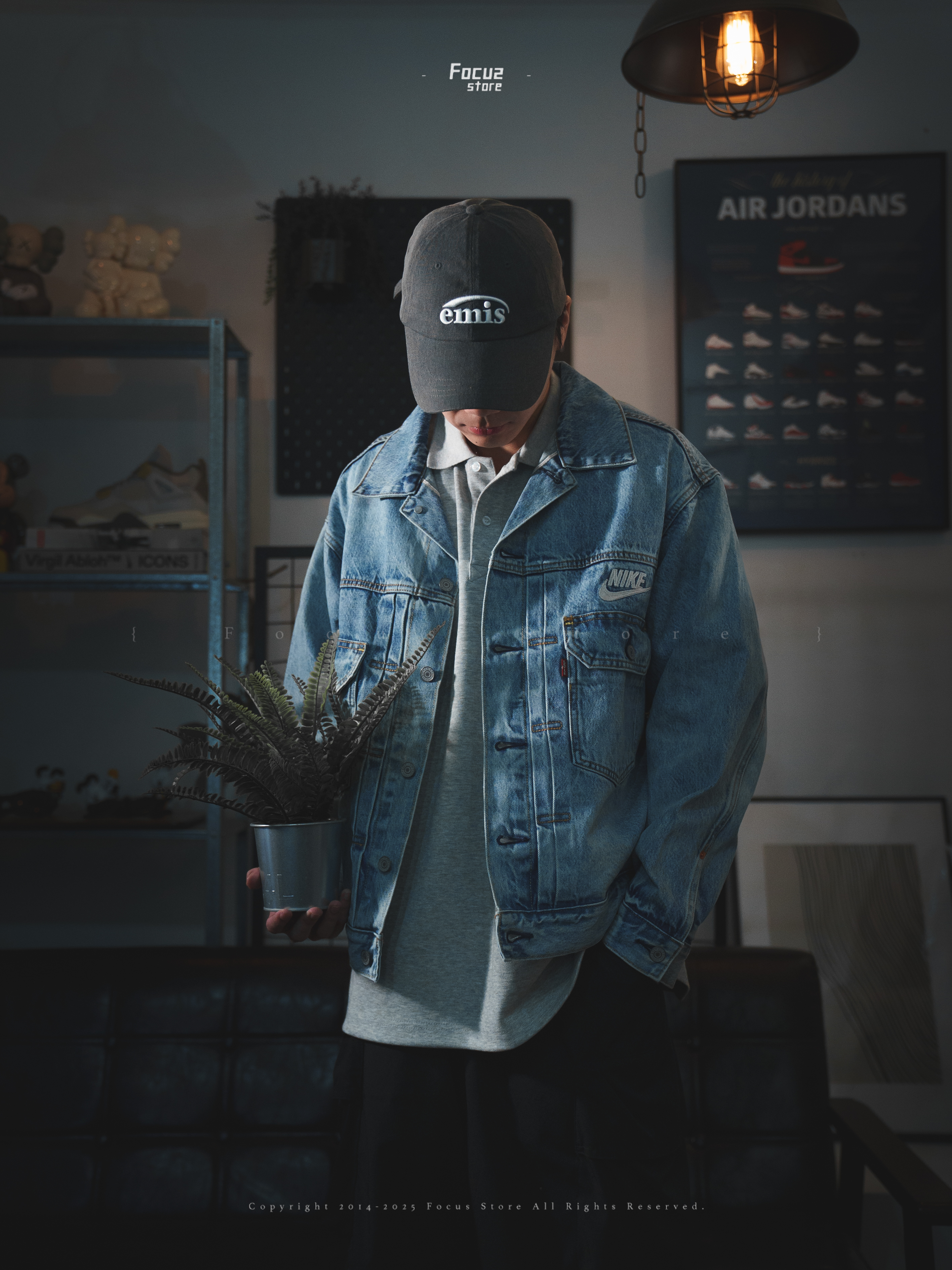 【Focus Store】預購 Levi's x Nike Trucker Jacket "Light Blue" 丹寧外套 002TM-0000