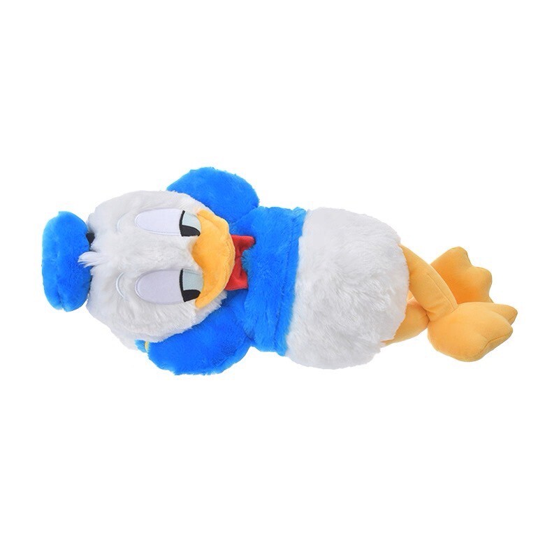 美滋滋系列 唐老鴨 Donald 翹二郎腿姿勢 娃娃 玩偶 -上海迪士尼商店